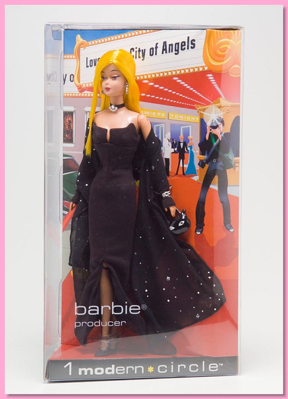 modern circle barbie