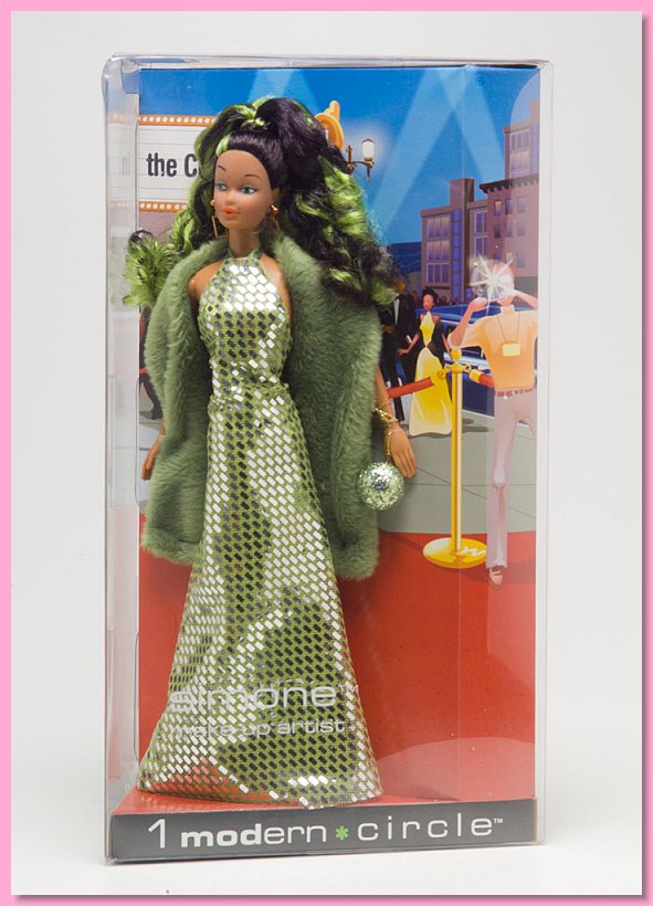modern circle barbie